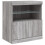 Berkfield Sideboard with LED Lights Grey Sonoma 60x37x67 cm 3