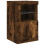 Berkfield Side Cabinets with LED Lights 2 pcs Smoked Oak Engineered Wood 6