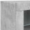 Berkfield Side Cabinet with LED Lights Concrete Grey Engineered Wood 11