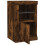 Berkfield Side Cabinets with LED Lights 2 pcs Smoked Oak Engineered Wood 7