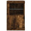 Berkfield Side Cabinets with LED Lights 2 pcs Smoked Oak Engineered Wood 8