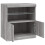 Berkfield Sideboard with LED Lights Grey Sonoma 60x37x67 cm 7