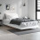 Berkfield Bed Frame without Mattress High Gloss White 90x190 cm Single 3