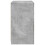 Berkfield Side Cabinets with LED Lights 2 pcs Concrete Grey Engineered Wood 9