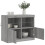 Berkfield Sideboard with LED Lights Grey Sonoma 81x37x67 cm 5