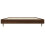 Berkfield Bed Frame without Mattress Brown Oak 100x200 cm Engineered Wood 6
