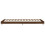 Berkfield Bed Frame without Mattress Brown Oak 100x200 cm Engineered Wood 7
