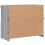 Berkfield Sideboard with LED Lights Grey Sonoma 81x37x67 cm 9