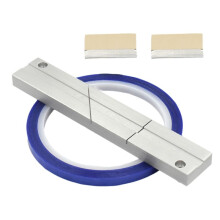 10In Tape Splicing Set Splicing Block with Leader Tape and 2 Cutting Blades, Repairs Broken Tape for Revoxsonido