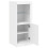 Berkfield Sideboard with LED Lights White 41x37x100 cm 7