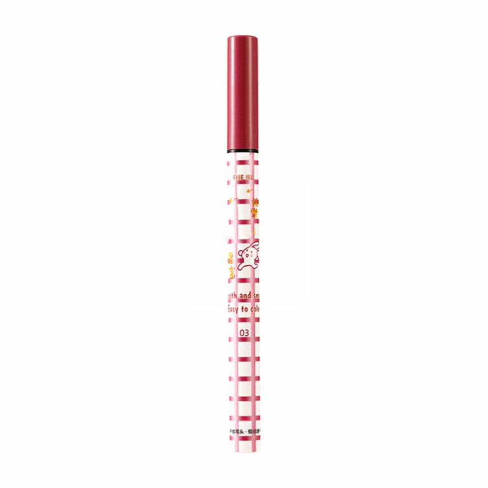 Waterproof Eyeliner Pen 2ml Fine Tip Liquid Eyeliner Fast Drying Smudge Proof Long Lasting Colorful