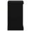 Berkfield Sideboard with LED Lights Black 41x37x67 cm 7
