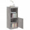 Berkfield Sideboard with LED Lights Grey Sonoma 41x37x100 cm 4