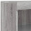 Berkfield Sideboard with LED Lights Grey Sonoma 41x37x100 cm 11