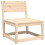 Berkfield Garden Sofas with Cushions 2pcs Solid Wood Pine 4