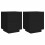 Berkfield Bedside Cabinets with LED Lights 2 pcs Black Engineered Wood 2