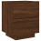 Berkfield Bedside Cabinet with LED Lights Brown Oak Engineered Wood 3