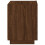 Berkfield Bedside Cabinet with LED Lights Brown Oak Engineered Wood 8