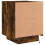 Berkfield Bedside Cabinets with LED Lights 2 pcs Smoked Oak Engineered Wood 10