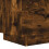 Berkfield Bedside Cabinets with LED Lights 2 pcs Smoked Oak Engineered Wood 11