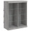 Berkfield Sideboard with LED Lights Grey Sonoma 81x37x100 cm 3