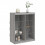 Berkfield Sideboard with LED Lights Grey Sonoma 81x37x100 cm 5