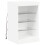 Berkfield Sideboard with LED Lights White 41x37x67 cm 3