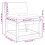 Berkfield Garden Sofas with Cushions 2pcs Wax Brown Solid Wood Pine 11