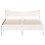 Berkfield Bed Frame without Mattress White 140x200 cm Solid Wood Pine 4