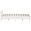 Berkfield Bed Frame without Mattress White 140x200 cm Solid Wood Pine 5