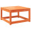 Berkfield Garden Footstool with Cushions Wax Brown Solid Wood Pine 4