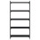 Berkfield Bookcase 5-Tier Black 80x30x154 cm Engineered Wood 4