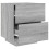 Berkfield Bedside Cabinets with LED Lights 2 pcs Grey Sonoma Engineered Wood 7