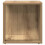 Berkfield Side Table Artisan Oak 33x33x34 cm Engineered Wood 4