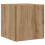 Berkfield Side Table Artisan Oak 33x33x34 cm Engineered Wood 5