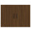 Berkfield Kitchen Wall Cabinet Lucca Brown Oak Engineered Wood 4