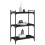 Berkfield Bookcase 3-Tier Black 60x30x86 cm Engineered Wood 3