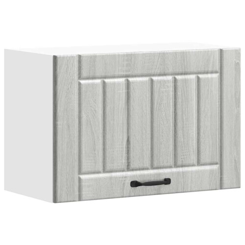 Berkfield Kitchen Wall Cabinet Lucca Grey Sonoma Engineered Wood 1
