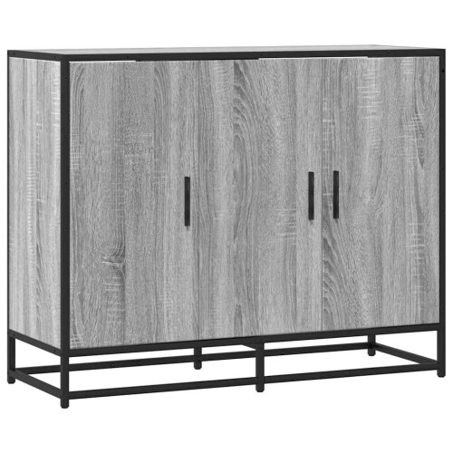 Berkfield Sideboard Grey Sonoma 94x35x76 cm Engineered Wood 1