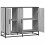 Berkfield Sideboard Grey Sonoma 94x35x76 cm Engineered Wood 7