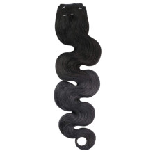 Balayage Halo Hair Extensions Real Remy Human Hair 14 Inch Invisible Wire Seamless Natural Blend