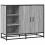 Berkfield Sideboard Grey Sonoma 92x35x76 cm Engineered Wood 2