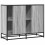 Berkfield Sideboard Grey Sonoma 92x35x76 cm Engineered Wood 6