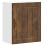 Berkfield Kitchen Wall Cabinet Lucca Smoked Oak Engineered Wood 2
