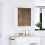 Berkfield Kitchen Wall Cabinet Lucca Smoked Oak Engineered Wood 3