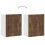 Berkfield Kitchen Wall Cabinet Lucca Smoked Oak Engineered Wood 9