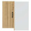 Berkfield Kitchen Wall Corner Cabinet Lucca Artisan Oak Engineered Wood 4