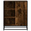 Berkfield Sideboard Smoked Oak 62x35x76 cm Engineered Wood 4