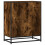 Berkfield Sideboard Smoked Oak 62x35x76 cm Engineered Wood 6