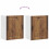 Berkfield Kitchen Wall Cabinet Lucca Old Wood Engineered Wood 9